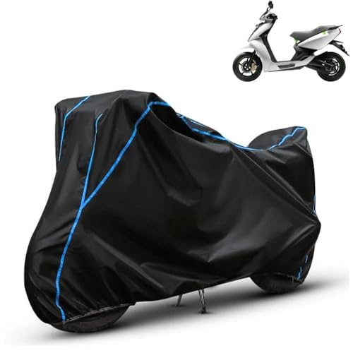 Image of Kerwa Waterproof Bike Cover Compatible with Ather | Dust Proof, UV-Resistant, All-Weather Protection Bike Body Cover, Windproof Elastic Bottom