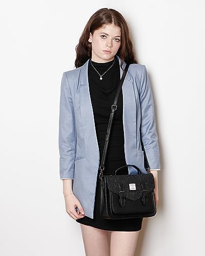 Image of Islander The Calton Satchel - Ladies Satchel With HARRIS TWEED - Small and Medium
