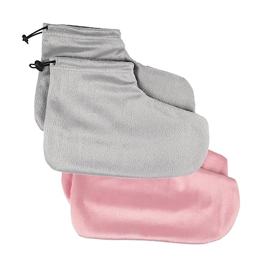 Sangles de pieds en coton isolantes contre le refroidissement lors des soins