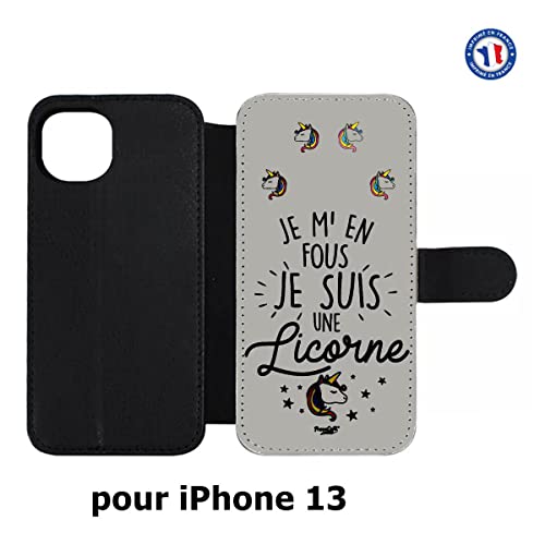 Etui Cuir pour iPhone 13 Protection Housse Fermeture magnétique ProseCafé - 2