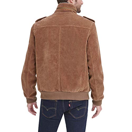Image of Levi's Men's Vintage Deer Faux Leather Aviator Bomber (Standard and Big & Tall)
