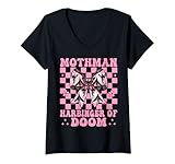 Photo Gallery donna mothman harbinger of doom cryptozoologia cryptid ragazza mamma maglietta con collo a v Photo Gallery donna mothman harbinger of doom cryptozoologia cryptid ragazza mamma maglietta con collo a v