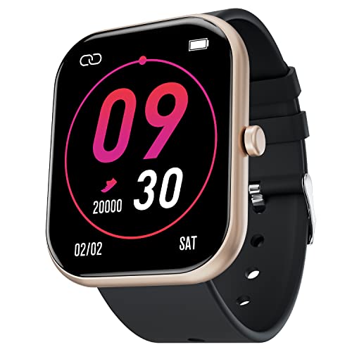Image of Fire-Boltt Dazzle Plus 1.81 inch Smartwatch Full Touch Largest Borderless Display & 60 Sports Modes (Swimming) with IP68 Rating, Sp02 Tracking, Over 100 Cloud Based Watch Faces
