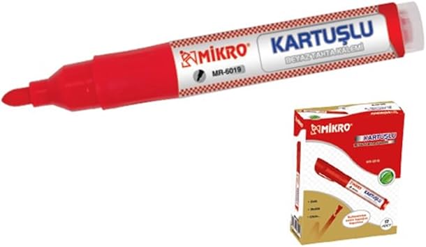 Micro Mr-6019 Cartridge Whiteboard Pen Red