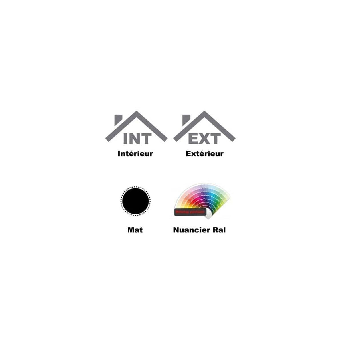 Metaltop - Peinture Ravalement - Gris noir - RAL 7021-5 L - Protection façade longue durée, microporeuse, résistante UV et intempéries