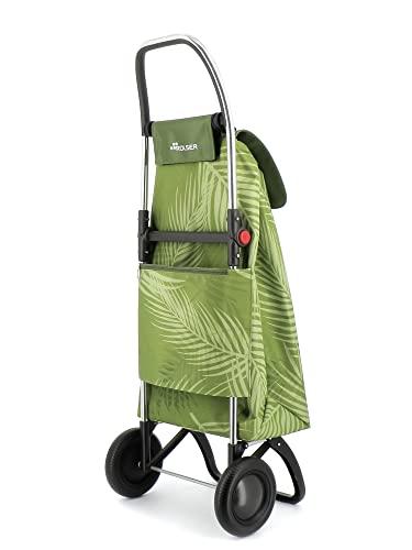 Klappbarer Einkaufstrolley Rolser I-Max Costa Rica 2 Räder - Kaki – Bild 4