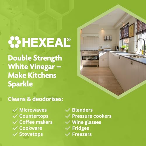 Shop Hexeal Double Strength White Vinegar 500ml Multipurpose Cleaner Shop Hexeal Double Strength White Vinegar 500ml Multipurpose Cleaner – Hexeal
