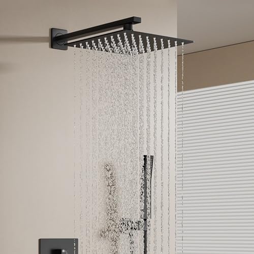 Douche mixeur de douche dissimulée 3 fonctions single handle shower set mural - 5