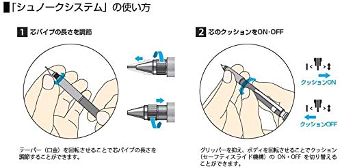 Stylo-plume 0,3 mm argenté Platinum Professional Use 171 avec étui