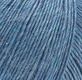 lana grossa lace pearls 17 jeans Lana Grossa - Lace Seta Mulberry - Fb. 17 jeans 50 g