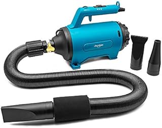 shernbao Dog Dryer High Velocity Professional Dog/Pet Grooming Force Hair Dryer/Blower (SMD-06P) (Navy Blue)