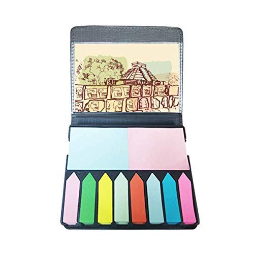 Autocollant Chichen Itza Mexique marque-page mémo coloré pour cahier