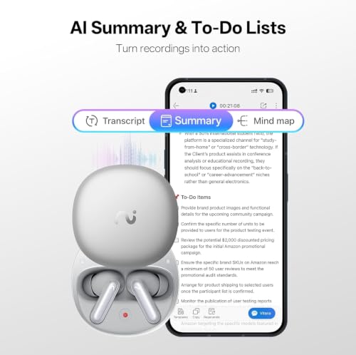 Image of RecDot AI Voice Recorder Earbuds, AI Note Taker for Meetings & Calls
