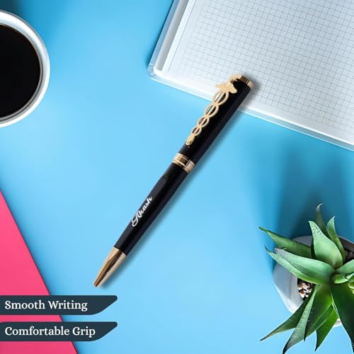 Image of Personalized Pen with Name Engraved I Metal Classy Customized Roller Ball Pens I Comfortable to Hold & Write I Gift for Men & Women Birthday Corporate Gifting (DOCTOR PE)