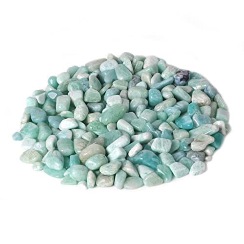Image of 100 grams Small Tumbled Chips Polished Crushed Stone Crystal Healing Embellishments