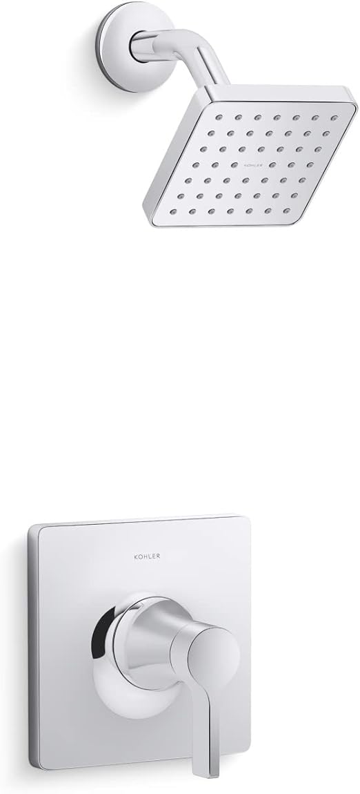 Kohler TS281284GCP Venza RiteTemp Shower Faucet Trim Set with 1.75