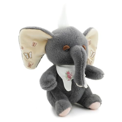 Image of Grey Elephant Soft Toy for Kids with Cute Hug-Friendly Plush for Babies, Toddlers & Children Safe, Lightweight & Easy to Clean (40CM)