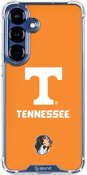 Skinit Clear Phone Case Compatible with Galaxy S25 - Officially Licensed University of Tennessee Orange Jersey Design