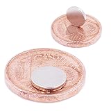 Brudazon | 10 Mini Scheiben-Magnete 7x1mm | N52 stärkste Stufe - Neodym-Magnete ultrastark | Power-Magnet für Modellbau, Foto, Whiteboard, Pinnwand, Kühlschrank, Basteln | Magnetscheibe extra stark