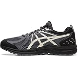ASICS Men's Frequent Trail Running Shoes, 13, Black/Birch