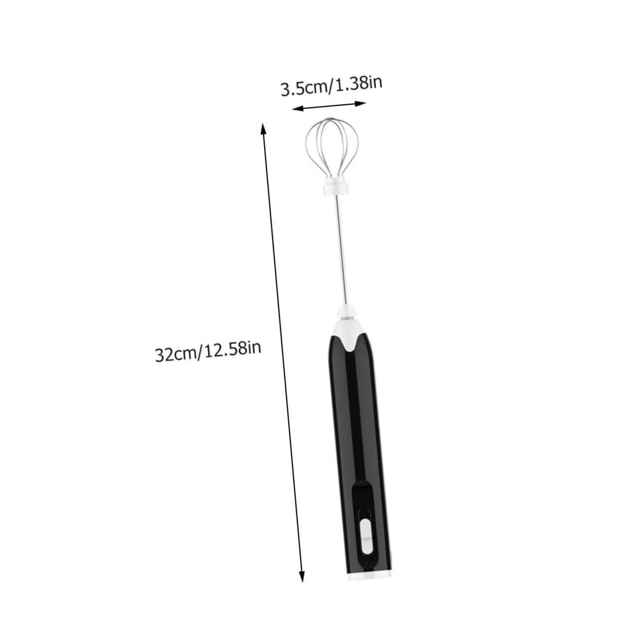 Unomor Egg Beater Electric Hand Mixer Handheld Egg Kitchen Tool Cream Mixer Black 1 Pc