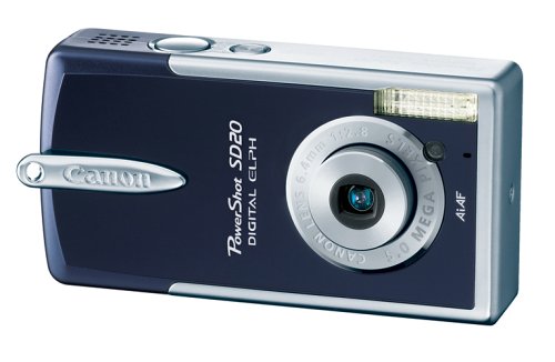 Amazon.com : Canon Powershot SD20 5MP Ultra Compact Digital Camera