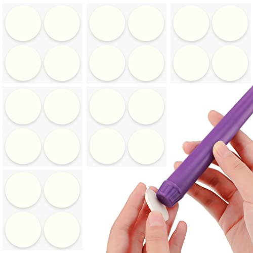Geyee 24 Pcs Candle Grips for Taper Candles Adhesive Snugger Holder Foam Advent Candle Inserts Small Candlesticks Stabilizer Accessories for Holiday Christmas Party Wedding Supplies