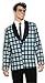 Forum Plaid Jacket Costume, Blue, Standard (up to 42)