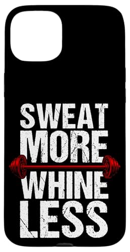 Sweat More Whine Less Funny �p�[�\�i���g���[�i�[ �X�}�z�P�[�X iPhone 15 Plus �p