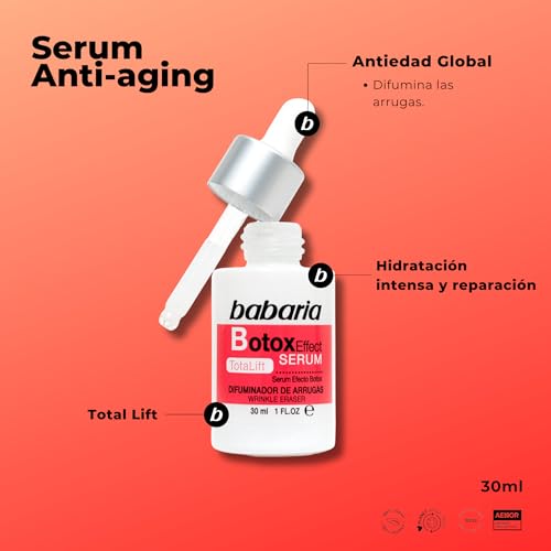 Babaria - Beauty Case Donna A Pois Con Crema Idratante Viso Anti-Età E Siero Viso Donna Anti-Età - Beauty Case Da Viaggio 19 X 8 Cm | Crema Antirughe Donna | Crema Viso Donna | Siero Anti-Età, Pois E - 4