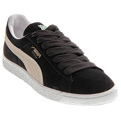 PUMA PUMA Suede Classic Sneaker,Black/White,5 M US Men's
