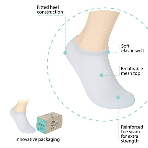 Pulliez® Thin Cotton Blend Low Cut Ankle Kids Size S Socks, 14-Pack2