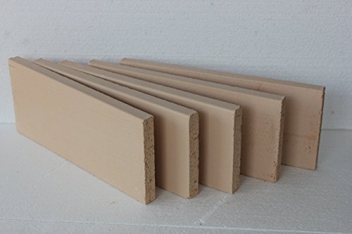 Piastre Chamotte, forno Chamotte, Premio Qualità 500 X 200 X 30 mm