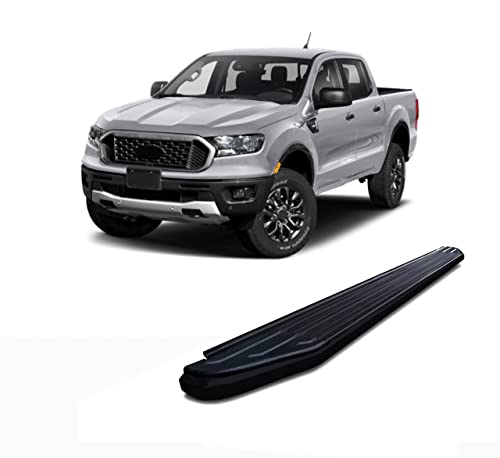 Estribos Black Horse Peerless Running Boards Negro miniatura 2