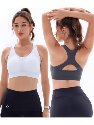 FITTIN-Adjustable-Sports-Bras-for-Women-Padded-Racerback-Seamless-Workout-Yoga-Bras