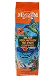 Magnum Exotics Coffee, Blue Mountain Coffee Blend - Medium-Light Roast, Whole Bean Coffee, Made from...