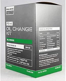 Polaris Full Synthetic Oil Change Kit, 2.5 Qts. of PS-4 Engine Oil