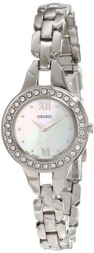 Seiko Women's SUJG63 Analog Japanese-Quartz Silver Watch