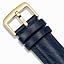 Blue Bark Pattern / Gold Buckle