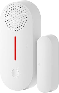 VisorTech Türalarm mit App: 2in1-WLAN-Tür- & Fensteralarm mit Sirene, App und Sprachsteuerung (Türalarm mit Sirene, WLAN, Magnet)