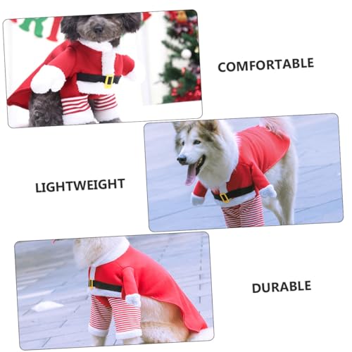 Disfraz para Perro Mobestech Navidad 5XL Rojo miniatura 7
