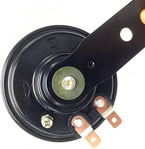 Loud Motorcycle Horn 12V 1.5A 105dB Electric Air Horn Waterproof Trumpet for Motorbike Scooter Dirt Bike Waterproof Speakers