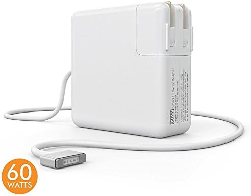 2SR Tech 45W 60W Power Adapter Replacement Charger for Macbook Air Pro 11 13 inch Retina Display T TIP A1435 A1425 A1502 A1465 A1436 A1466 MD592LL/A with AC Wall Extension Cord