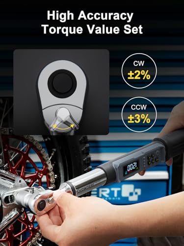 GROWNEER Digital Torque Wrench 3/8