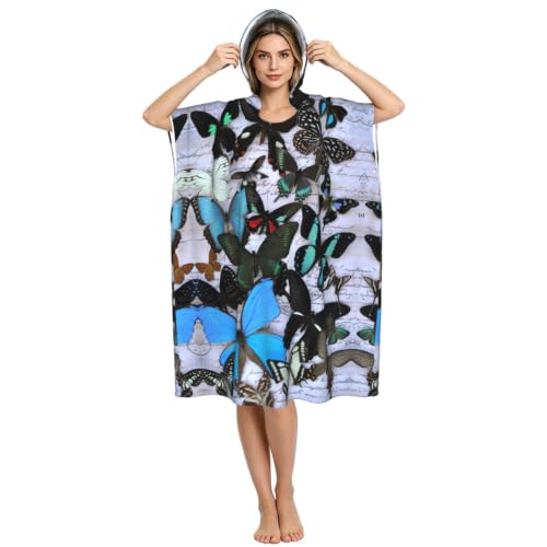 Peignoir à capuche léger et compact serviette séchage rapide piscine - 4