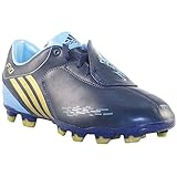 adidas F10 I TRX FG J G02221 - Botas de fútbol, color azul y dorado, color Azul, talla 38 EU