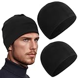 Nujvnuj 3er Pack Fahrradmütze Unter Helm - Atmungsaktive Sportmütze für Herren & Damen, Dünne Laufmütze für Radfahren, Joggen & Outdoor, Einheitsgröße, Schnelltrocknend