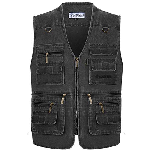 Denim Vest Men's Jacket Sleeveless Cotton Casual Waistcoat Men's Jean CoatSlim Fit Male