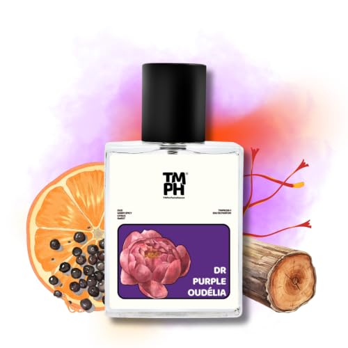 Image of TMPerfumehouseDr Purple Oudelia EDP for Men & Women | Oud-Woody, Floral & Long Lasting Perfume Spray | Oud, Warm spicy & Marine Fragrance | Luxury Gift for Him & Her | TMPH | 50ml