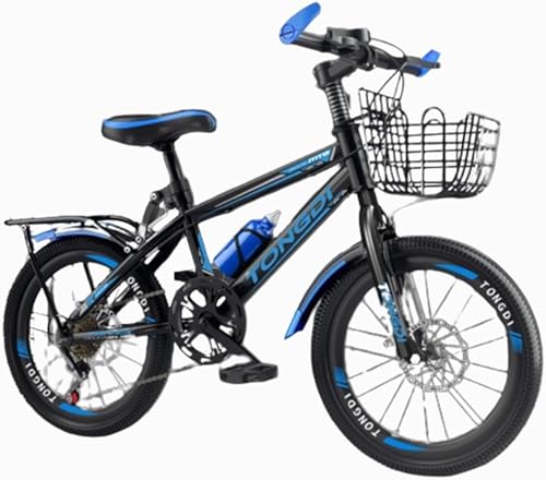 Bicicleta de montaña Freno de Disco de Velocidad Variable de 26 Pulgadas 6-12 años Niños y niñas Estudiantes de Escuela Primaria Bicicleta para niños Grandes Multi,A,24 Pulgadas